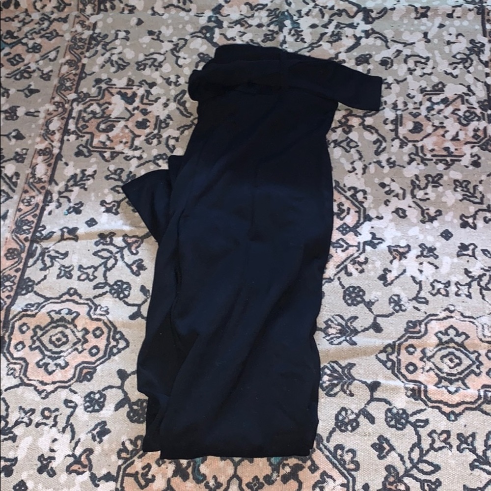 Black dressy pants leggings